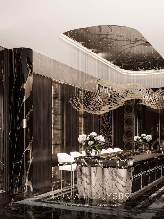 Projects - Interior Design Of Houses - House In A Modern Luxury Style 1280 Sq.m. - A photo  32