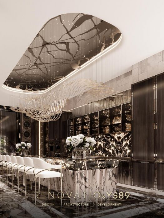 Projects - Interior Design Of Houses - House In A Modern Luxury Style 1280 Sq.m. - A photo  39