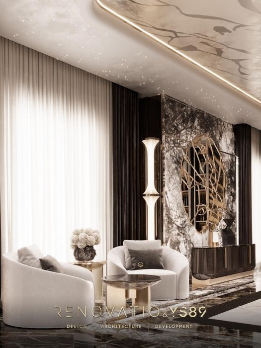 Projects - Interior Design Of Houses - House In A Modern Luxury Style 1280 Sq.m. - A photo  44