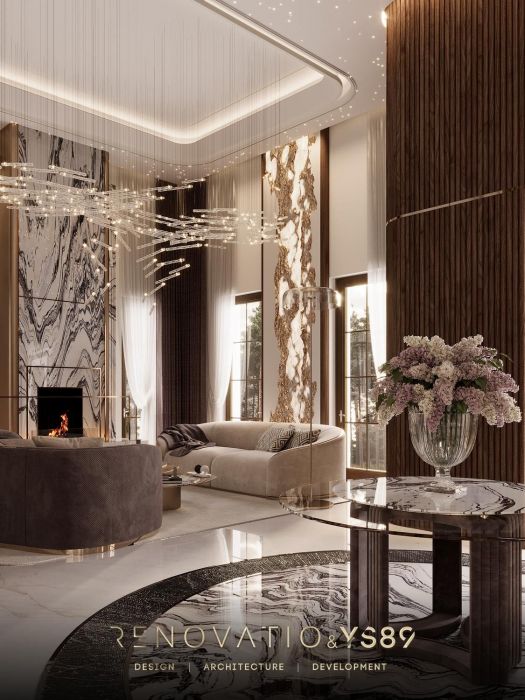 Projects - Interior Design Of Houses - House 820 Sq.m. - A photo  9