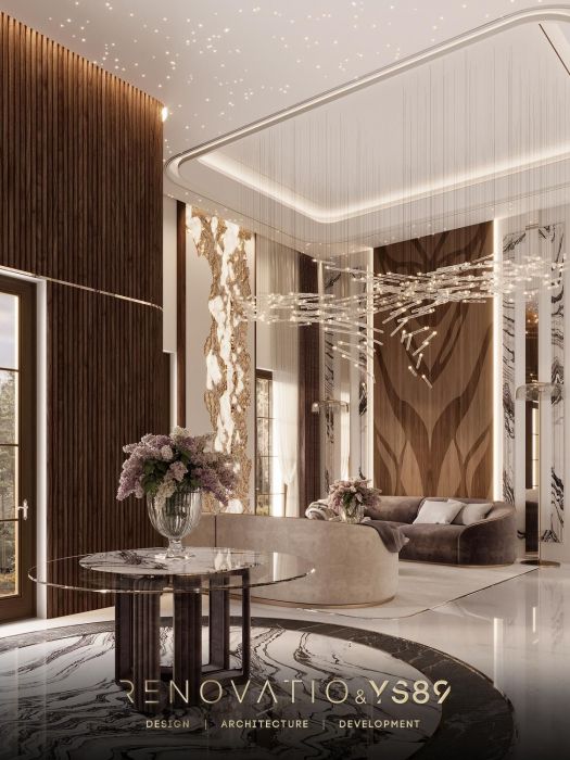 Projects - Interior Design Of Houses - House 820 Sq.m. - A photo  10