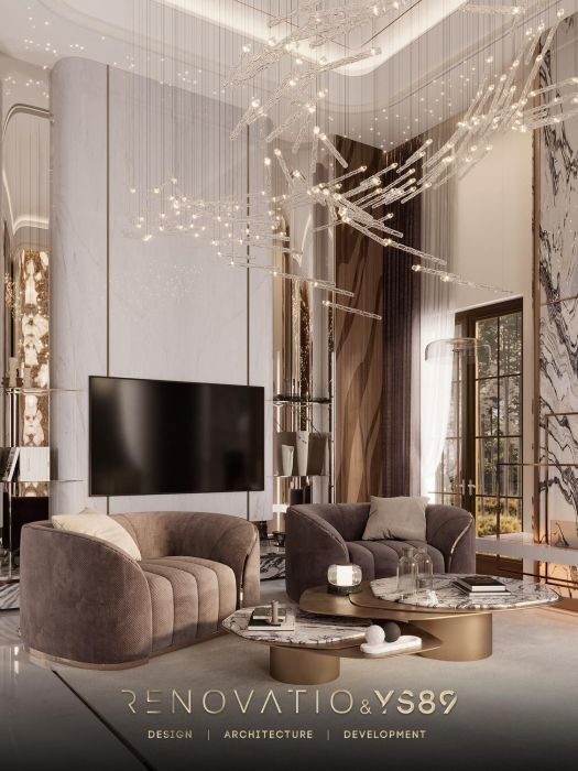 Projects - Interior Design Of Houses - House 820 Sq.m. - A photo  14