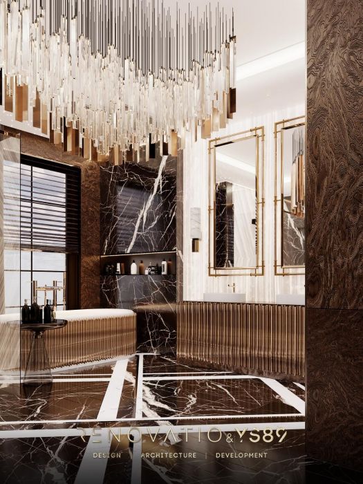 Projects - Interior Design Of Houses - House 820 Sq.m. - A photo  38