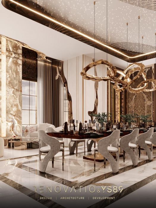 Projects - Interior Design Of Houses - House 3200 Sq.m. - A photo  4