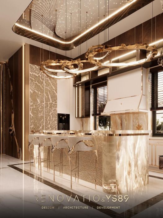 Projects - Interior Design Of Houses - House 3200 Sq.m. - A photo  11