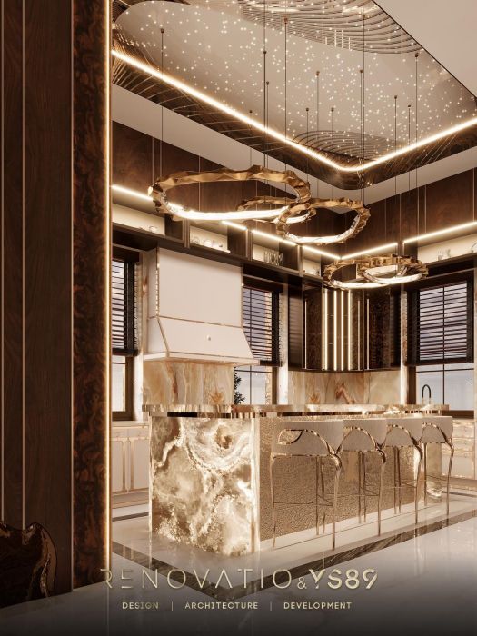 Projects - Interior Design Of Houses - House 3200 Sq.m. - A photo  12