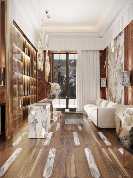 Projects - Interior Design Of Houses - House 600 Sq.m. - A photo  5