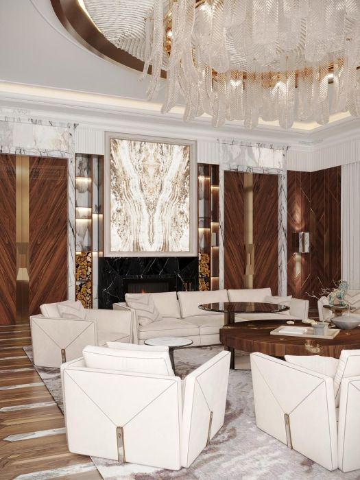 Projects - Interior Design Of Houses - House 600 Sq.m. - A photo  9