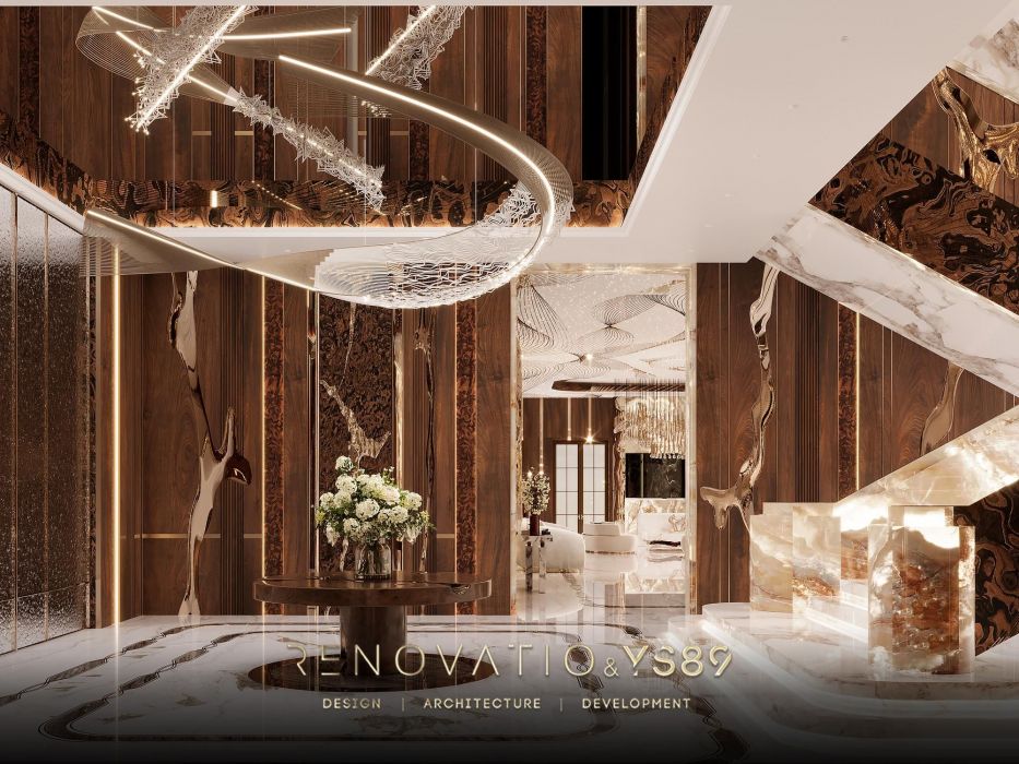 Projects - Interior Design Of Houses - House 3800 Sq.m. - A photo  1
