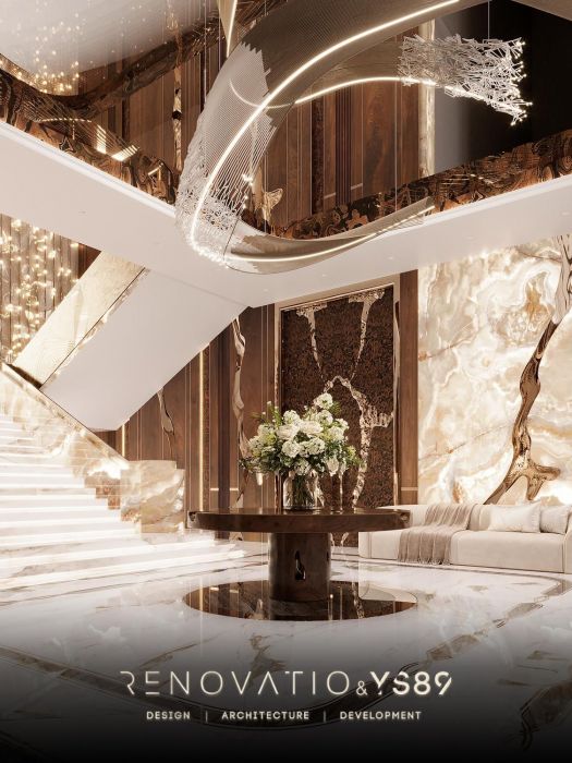 Projects - Interior Design Of Houses - House 3800 Sq.m. - A photo  4