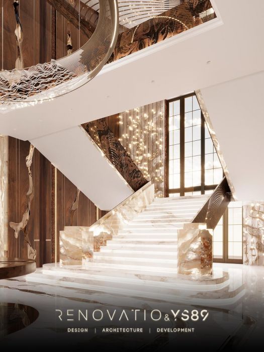 Projects - Interior Design Of Houses - House 3800 Sq.m. - A photo  5