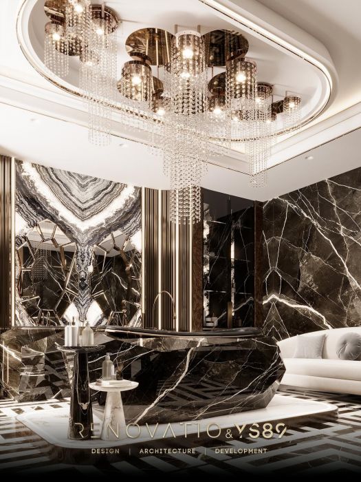 Projects - Interior Design Of Houses - House 3800 Sq.m. - A photo  14