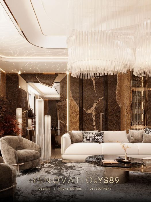Projects - Interior Design Of Houses - House 3800 Sq.m. - A photo  19