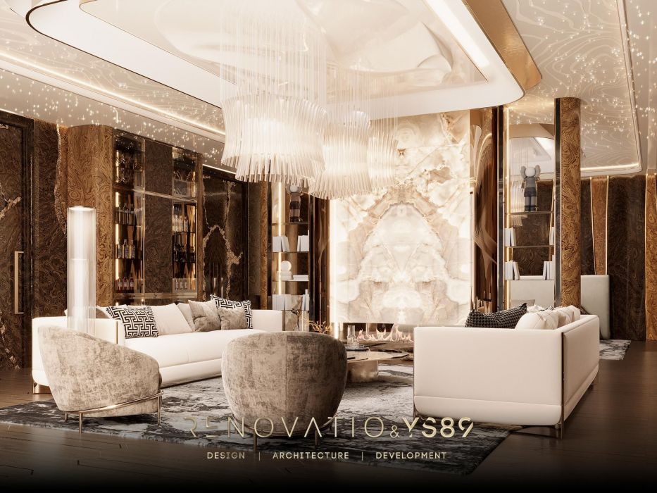 Projects - Interior Design Of Houses - House 3800 Sq.m. - A photo  31