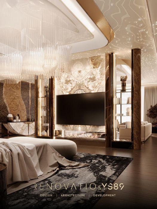 Projects - Interior Design Of Houses - House 3800 Sq.m. - A photo  37