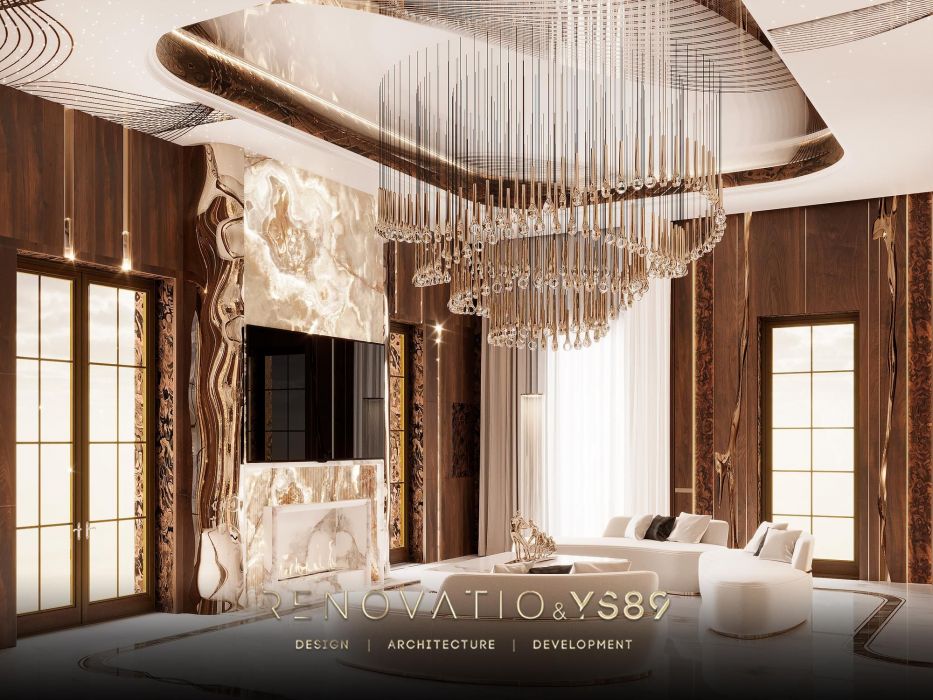 Projects - Interior Design Of Houses - House 3800 Sq.m. - A photo  38