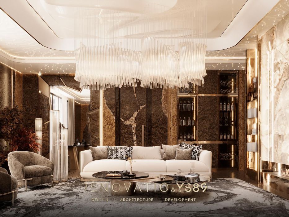 Projects - Interior Design Of Houses - House 3800 Sq.m. - A photo  39