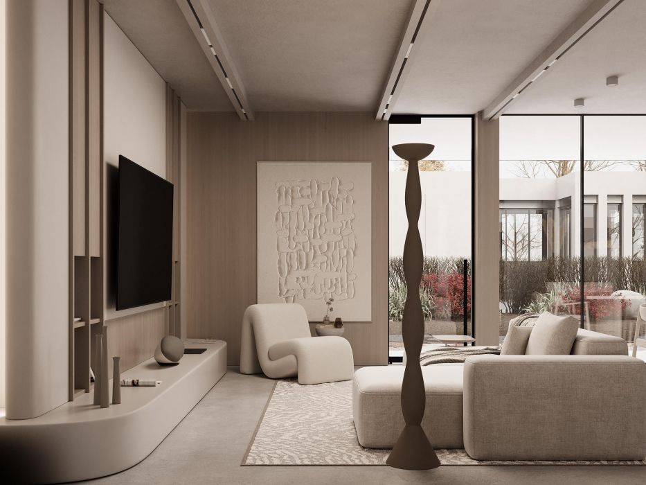 Projects - Interior Design Of Houses - House 138 Sq.m. - A photo  1