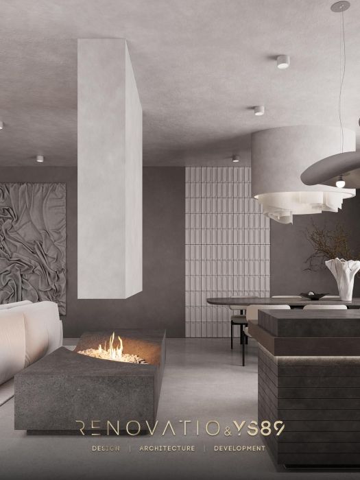 Projects - Interior Design Of Houses - House 222 Sq.m. - A photo  10