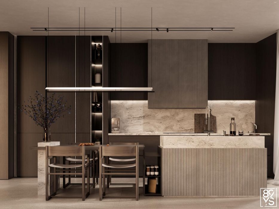 Projects - Interior Design Of Houses - House 400 Sq.m. Modern Style - A photo  7