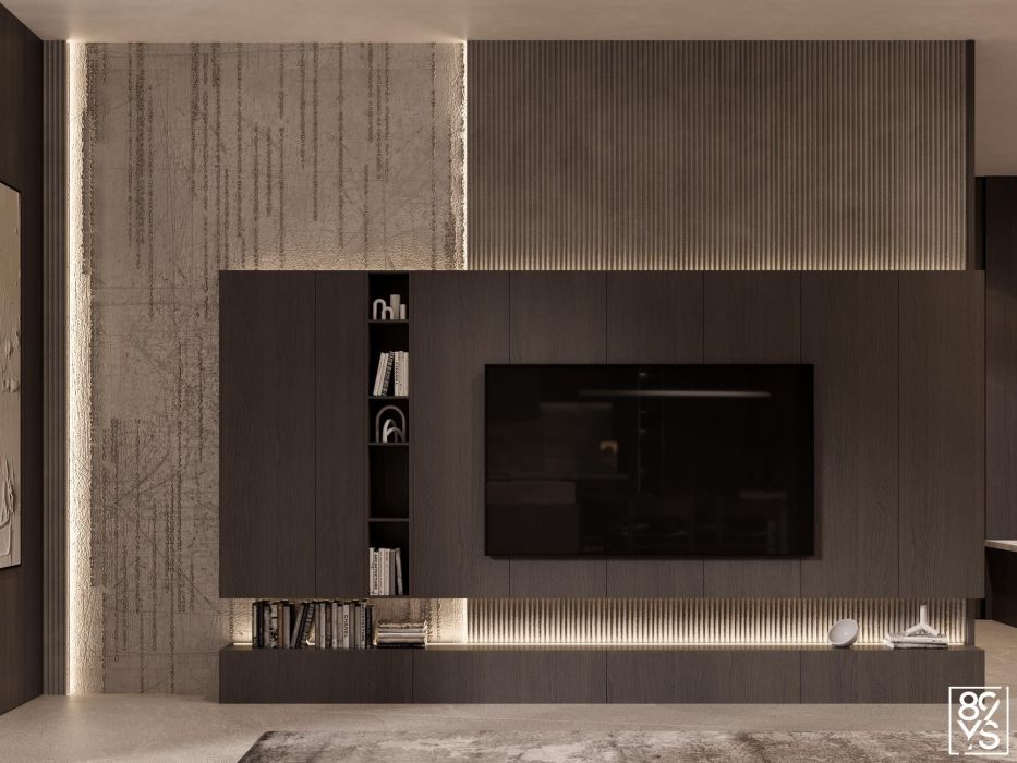 Projects - Interior Design Of Houses - House 400 Sq.m. Modern Style - A photo  21
