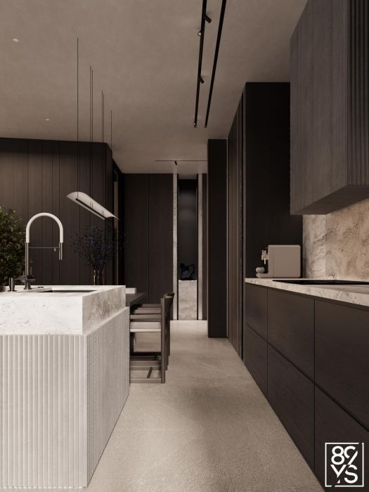 Projects - Interior Design Of Houses - House 400 Sq.m. Modern Style - A photo  23