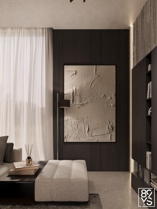 Projects - Interior Design Of Houses - House 400 Sq.m. Modern Style - A photo  25