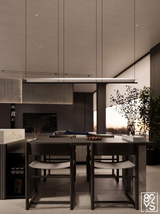 Projects - Interior Design Of Houses - House 400 Sq.m. Modern Style - A photo  29