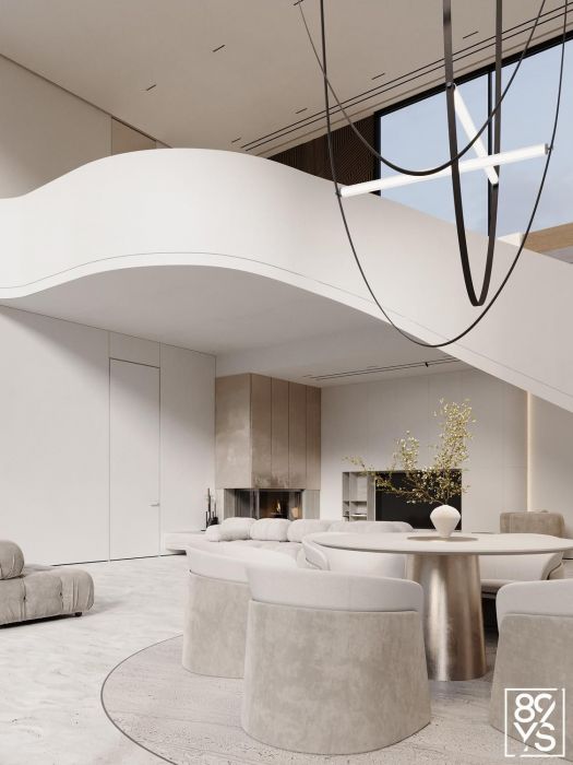 Projects - Interior Design Of Houses - Modern House Of 496 Sq.m. - A photo  1