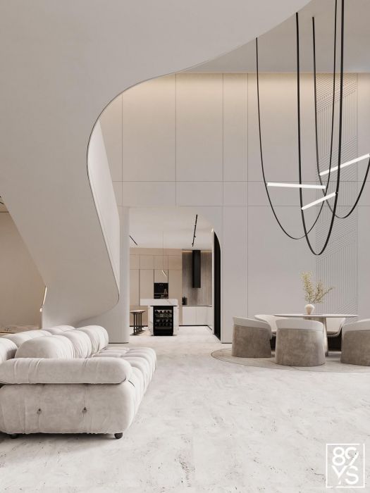 Projects - Interior Design Of Houses - Modern House Of 496 Sq.m. - A photo  9