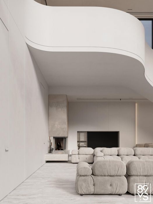 Projects - Interior Design Of Houses - Modern House Of 496 Sq.m. - A photo  11