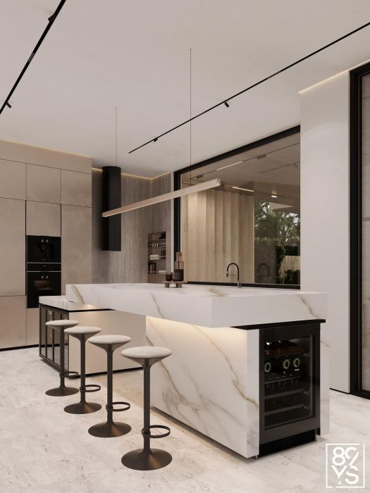 Projects - Interior Design Of Houses - Modern House Of 496 Sq.m. - A photo  17