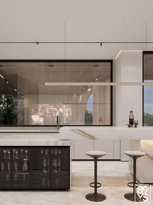 Projects - Interior Design Of Houses - Modern House Of 496 Sq.m. - A photo  18