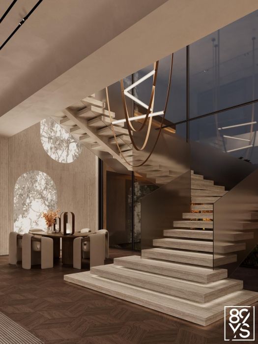 Projects - Interior Design Of Houses - House 600 Sq.m. - A photo  9