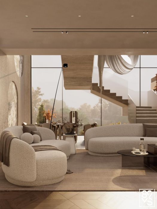 Projects - Interior Design Of Houses - House 600 Sq.m. - A photo  15