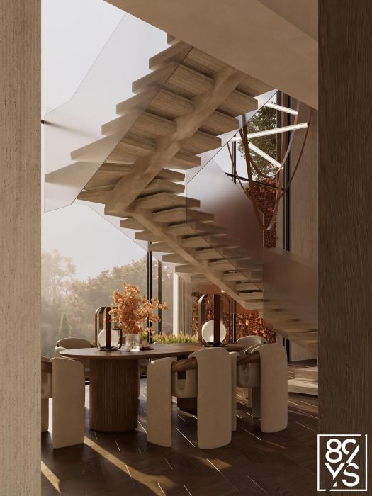 Projects - Interior Design Of Houses - House 600 Sq.m. - A photo  16