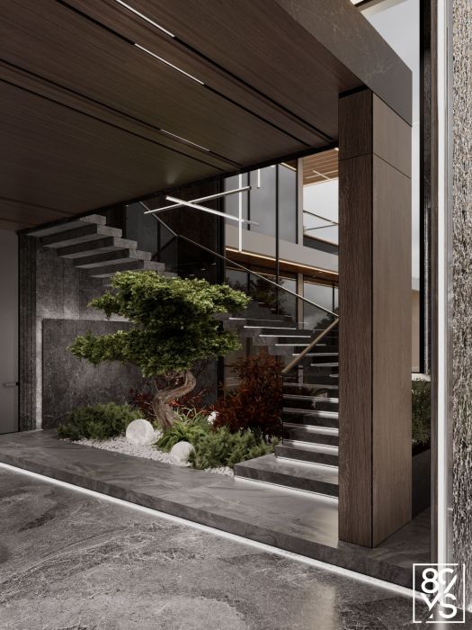 Projects - Interior Design Of Houses - Kiyv Modern House 1000 Sq.m. - A photo  2