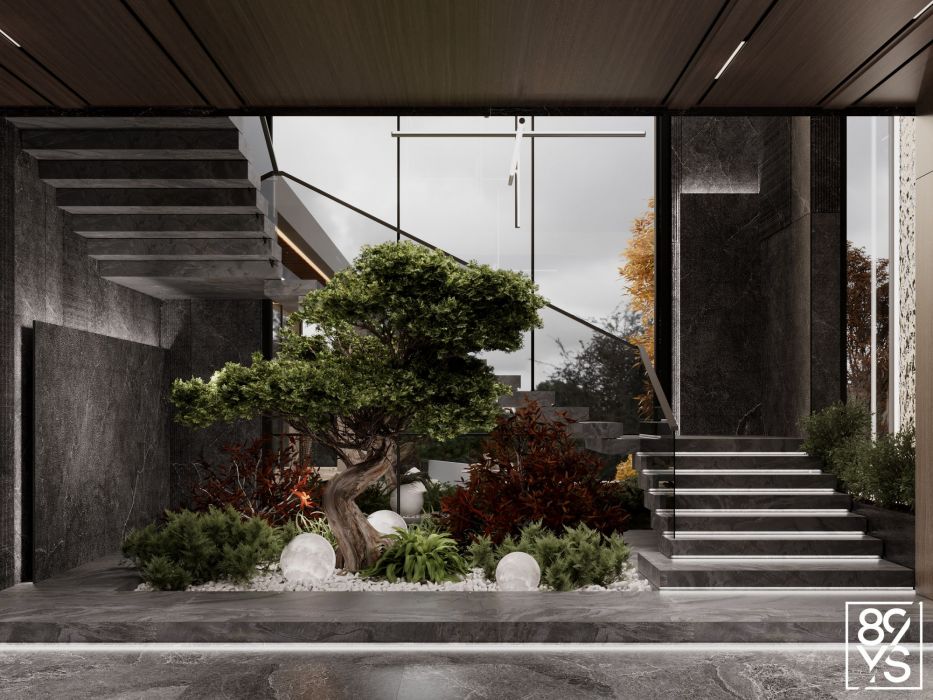 Projects - Interior Design Of Houses - Kiyv Modern House 1000 Sq.m. - A photo  3