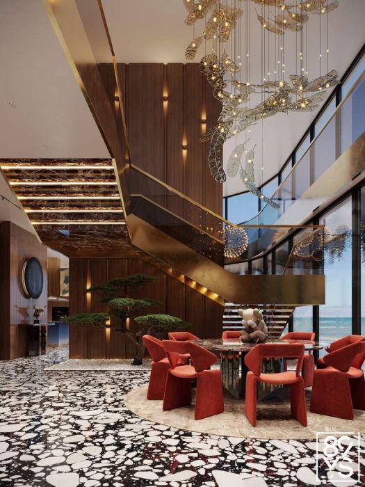 Projects - Interior Design Of Houses - Dubai By The Sea Shore - A photo  3