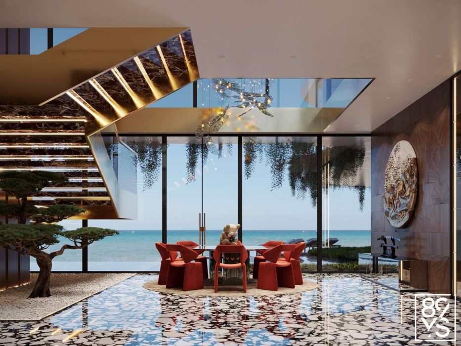 Projects - Interior Design Of Houses - Dubai By The Sea Shore - A photo  6