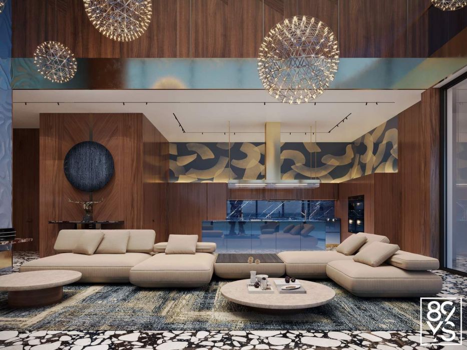 Projects - Interior Design Of Houses - Dubai By The Sea Shore - A photo  12