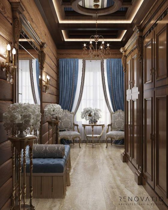 Projects - Interior Design Of Houses - House 2000 Sq.m. Chalet - A photo  7