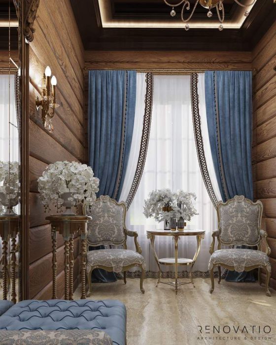 Projects - Interior Design Of Houses - House 2000 Sq.m. Chalet - A photo  9