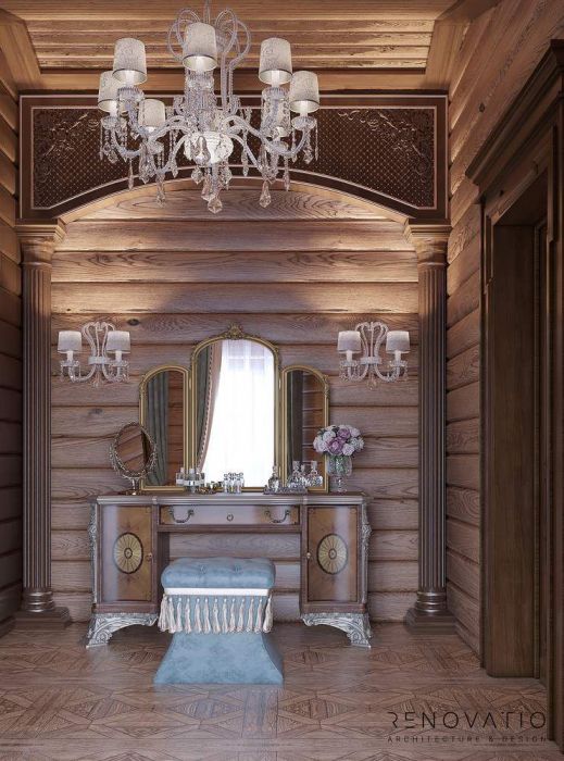 Projects - Interior Design Of Houses - House 2000 Sq.m. Chalet - A photo  15