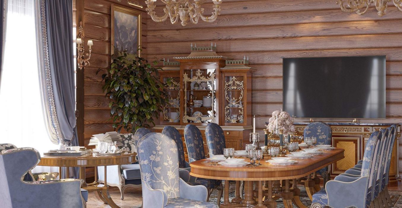 Projects - Interior Design Of Houses - House 2000 Sq.m. Chalet - A photo  17