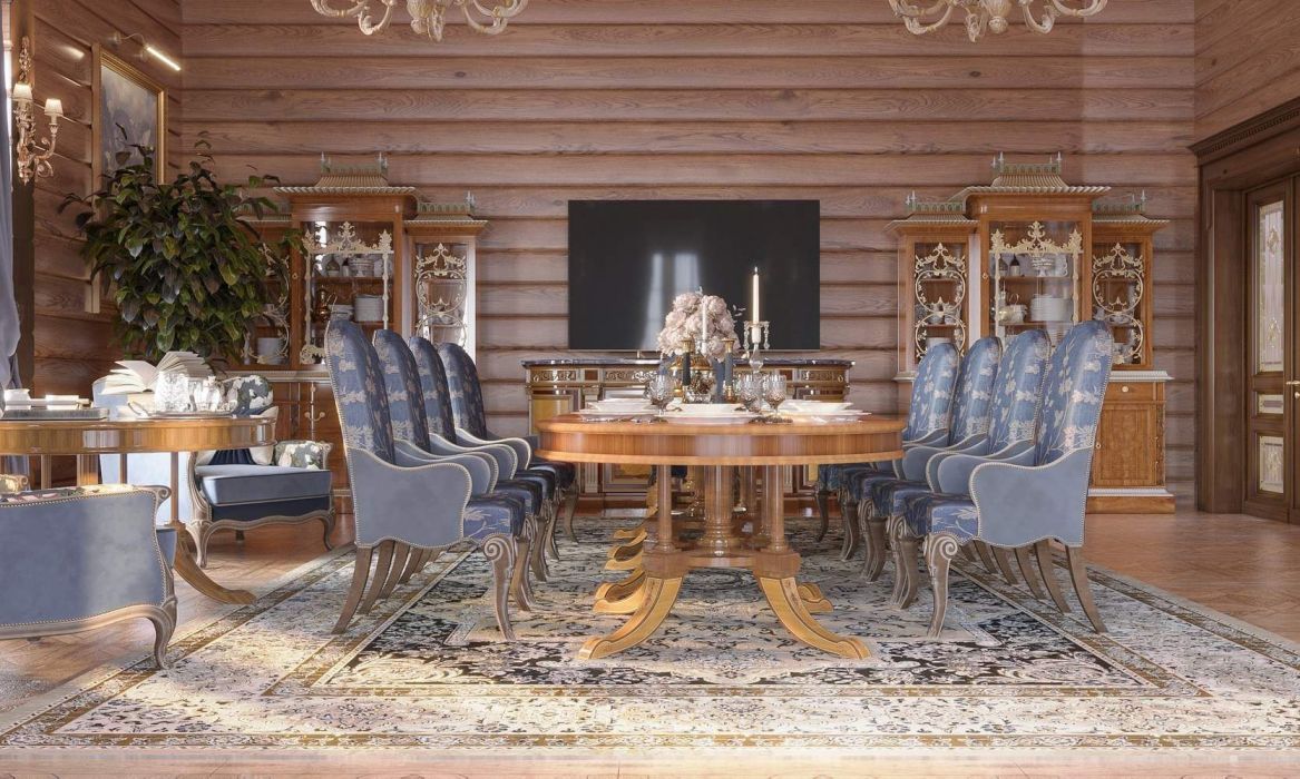 Projects - Interior Design Of Houses - House 2000 Sq.m. Chalet - A photo  22