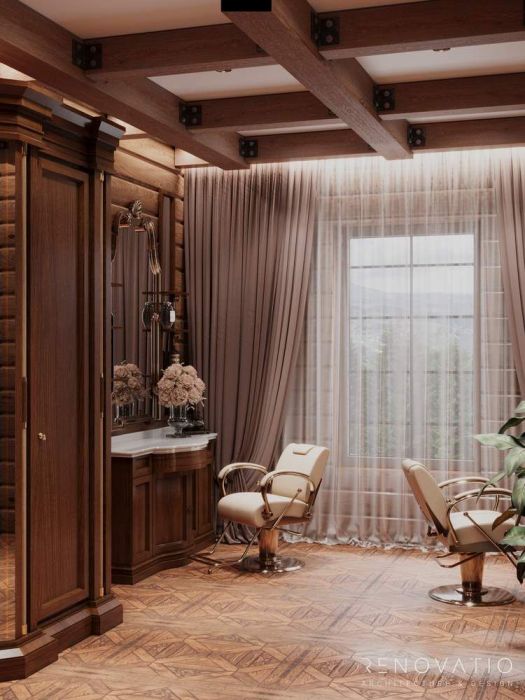 Projects - Interior Design Of Houses - House 2000 Sq.m. Chalet - A photo  24