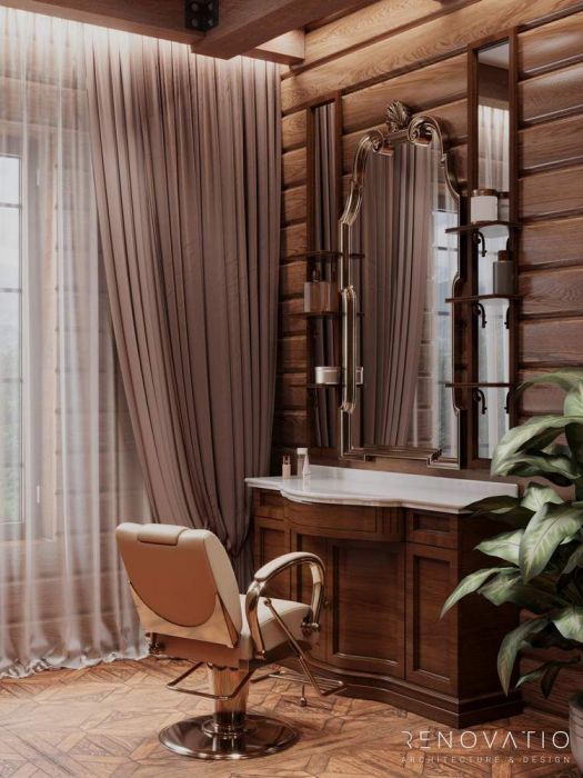 Projects - Interior Design Of Houses - House 2000 Sq.m. Chalet - A photo  25