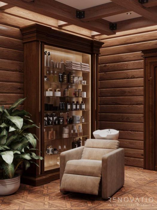 Projects - Interior Design Of Houses - House 2000 Sq.m. Chalet - A photo  27