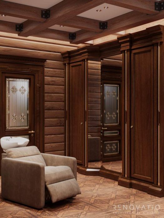 Projects - Interior Design Of Houses - House 2000 Sq.m. Chalet - A photo  28